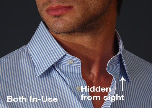 shirts_collarcontrols_hidde Shirts collar controls. Both in-use, hidden from sight.