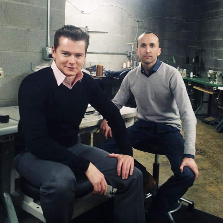 Alex Krasner with Todd Shelton Alex Krasner, CEO of Dizzain.com visit Todd Shelton new production house in East Rutherford, NJ