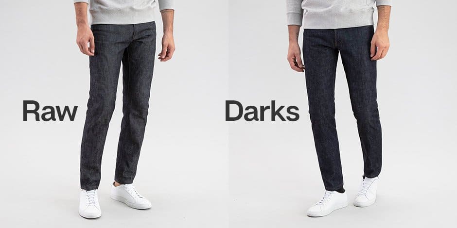 What is raw denim?