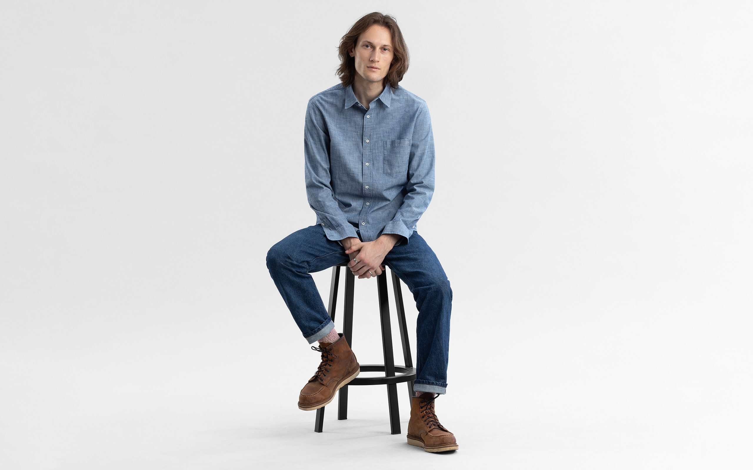 Jeans for shorter men
